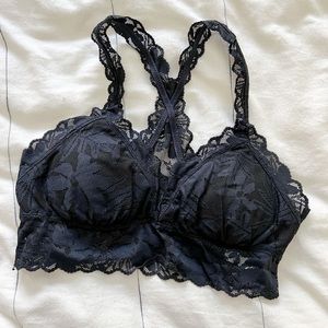 Aerie love lace padded bralette size Medium
